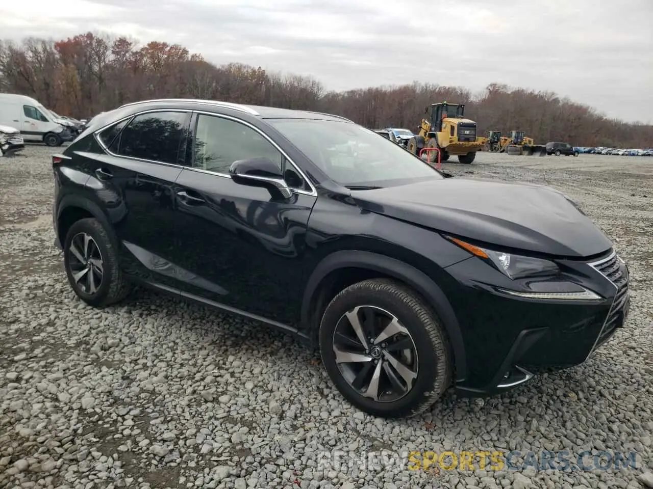 4 fotografías del automóvil dañado JTJGARDZ5M2247398 LEXUS NX 2021