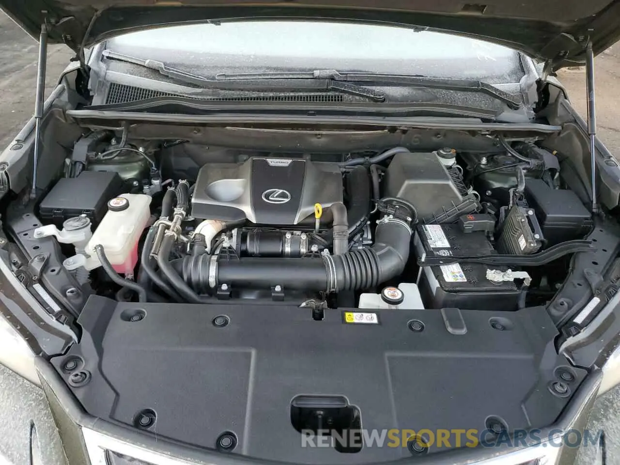 12 fotografías del automóvil dañado JTJGARDZ7M2259276 LEXUS NX 2021
