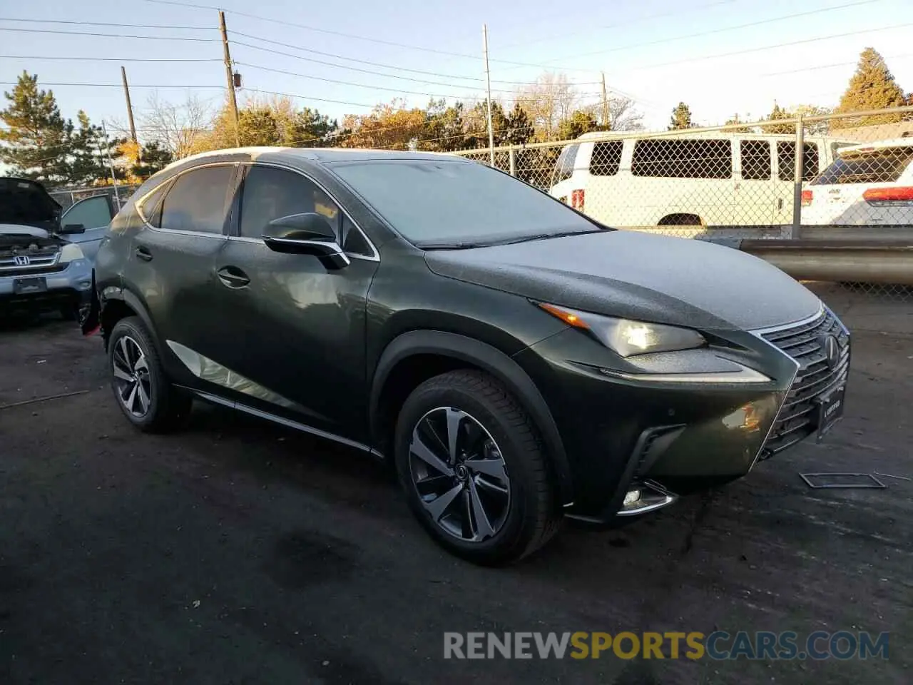 4 fotografías del automóvil dañado JTJGARDZ7M2259276 LEXUS NX 2021