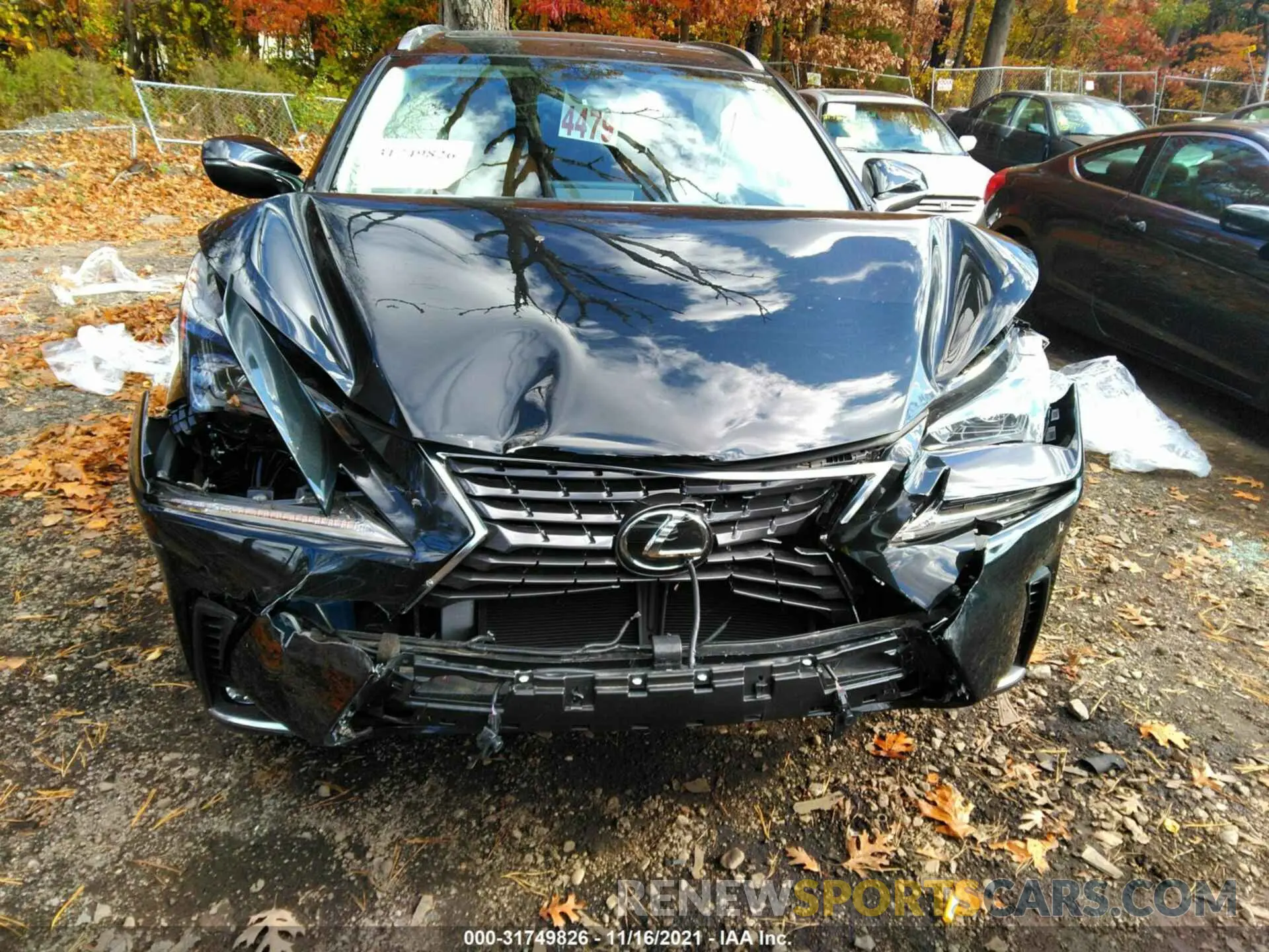 6 fotografías del automóvil dañado JTJGARDZ9M2239207 LEXUS NX 2021