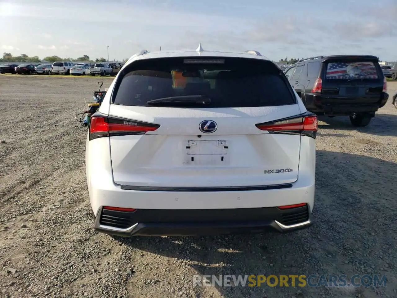 6 fotografías del automóvil dañado JTJGJRDZ0M5014172 LEXUS NX 2021