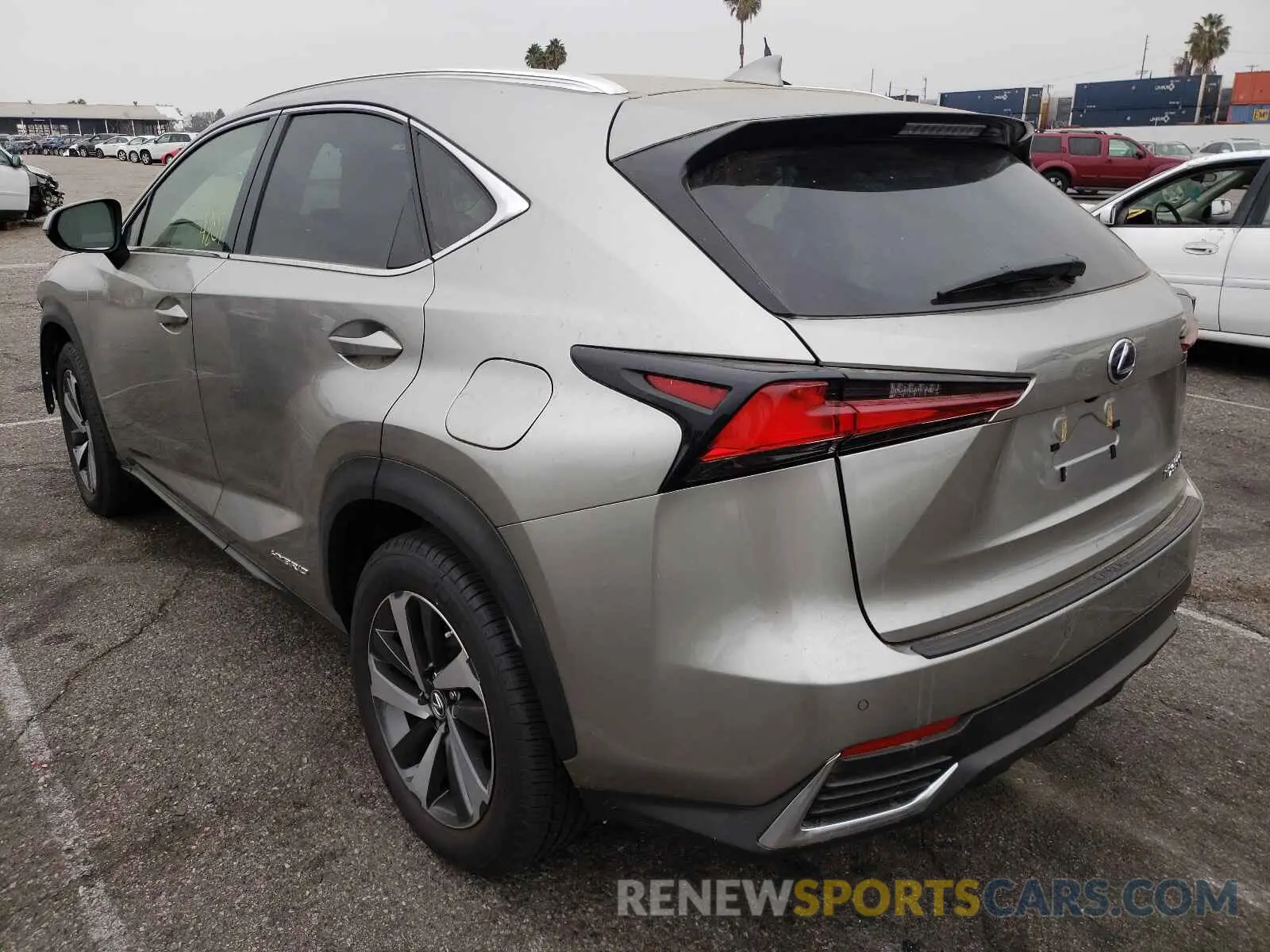 3 fotografías del automóvil dañado JTJGJRDZ1M2148139 LEXUS NX 2021