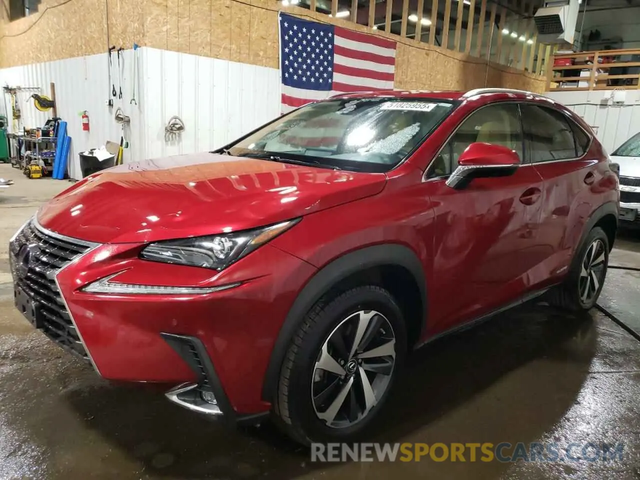 1 fotografías del automóvil dañado JTJGJRDZ3M2166206 LEXUS NX 2021