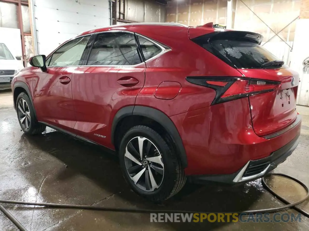 2 fotografías del automóvil dañado JTJGJRDZ3M2166206 LEXUS NX 2021