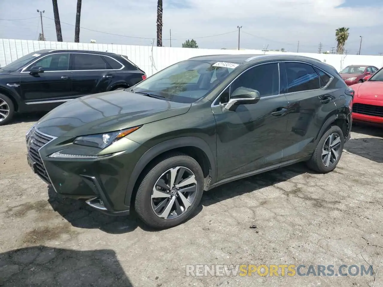 1 fotografías del automóvil dañado JTJGJRDZ7M2155967 LEXUS NX 2021
