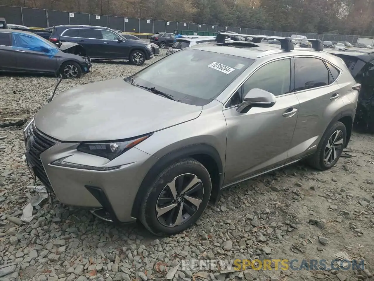 1 fotografías del automóvil dañado JTJGJRDZ7M2161509 LEXUS NX 2021