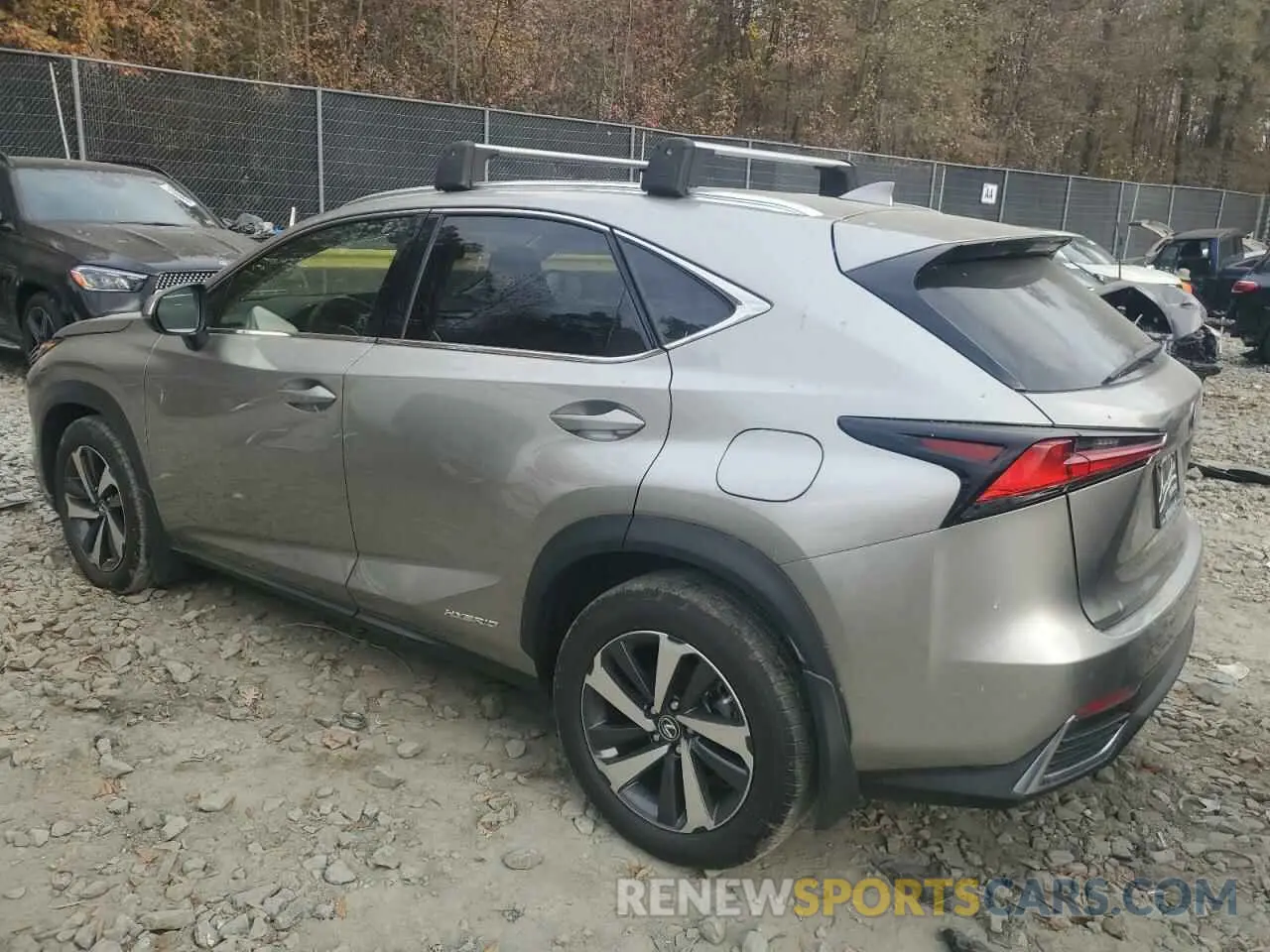 2 fotografías del automóvil dañado JTJGJRDZ7M2161509 LEXUS NX 2021