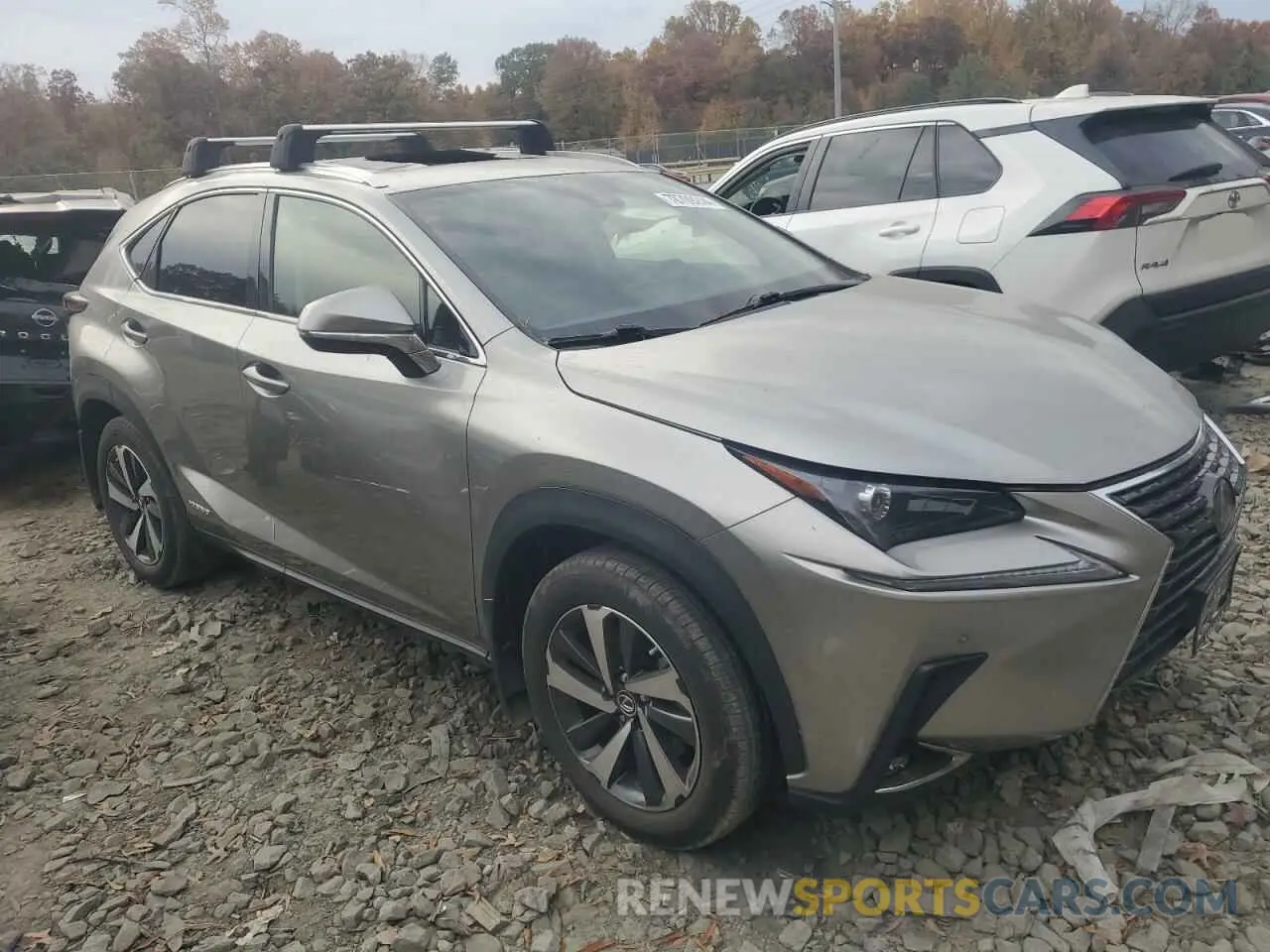 4 fotografías del automóvil dañado JTJGJRDZ7M2161509 LEXUS NX 2021
