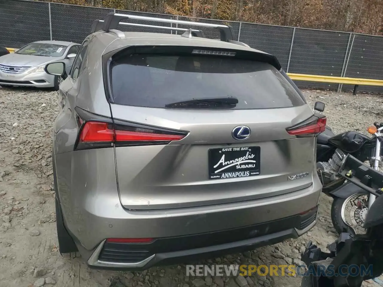 6 fotografías del automóvil dañado JTJGJRDZ7M2161509 LEXUS NX 2021