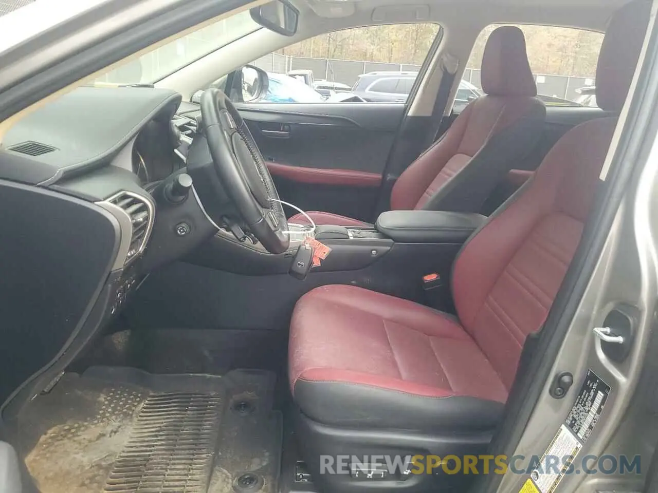 7 fotografías del automóvil dañado JTJGJRDZ7M2161509 LEXUS NX 2021