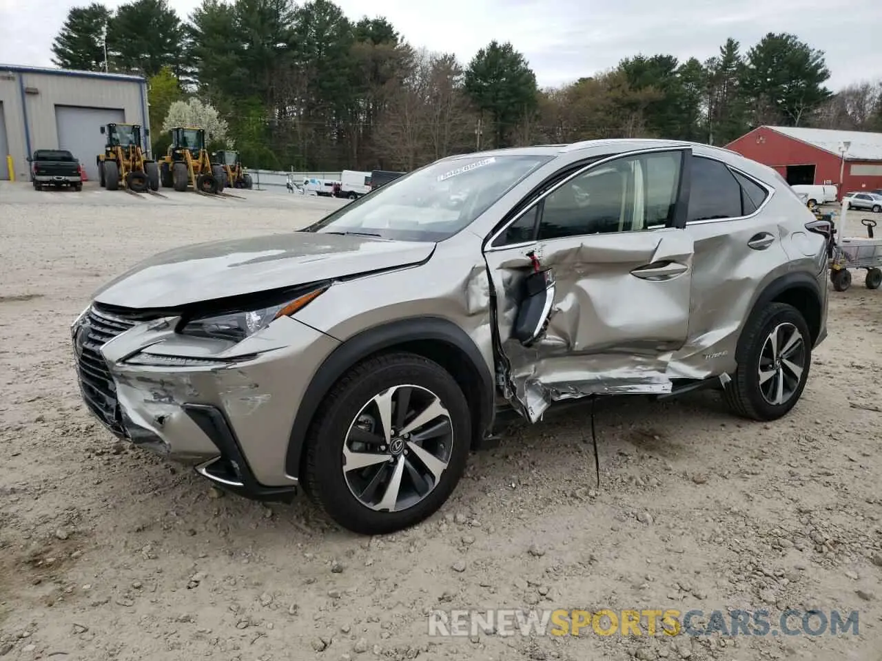 1 fotografías del automóvil dañado JTJGJRDZXM2165909 LEXUS NX 2021