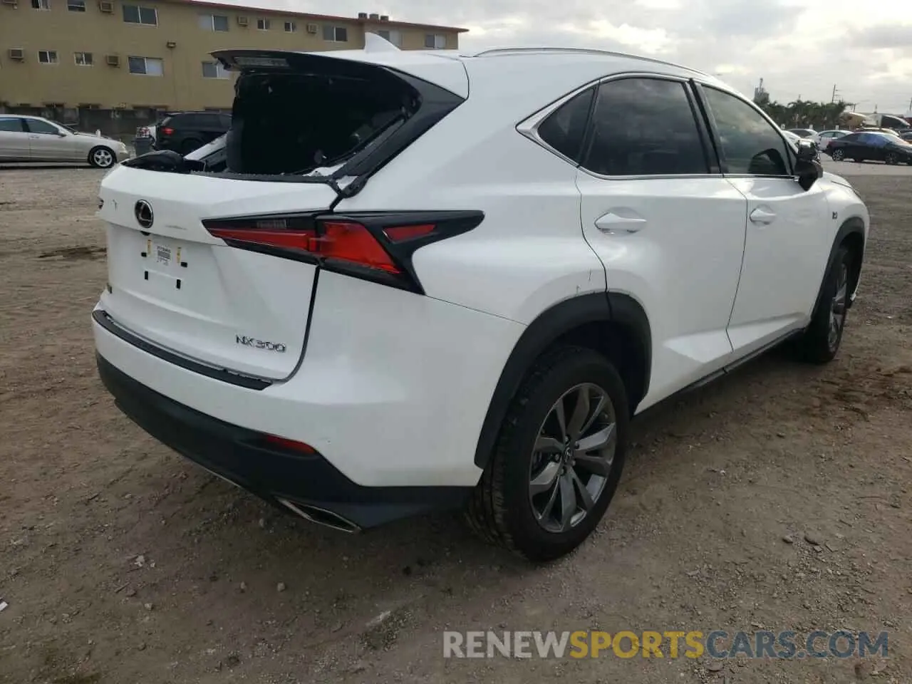 4 fotografías del automóvil dañado JTJSARBZ0M2202981 LEXUS NX 2021