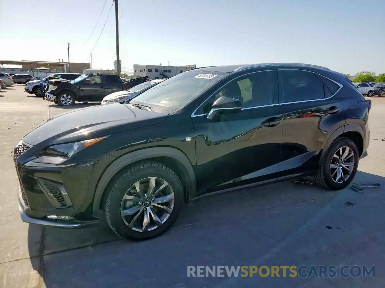 1 fotografías del automóvil dañado JTJSARBZ1M2191862 LEXUS NX 2021