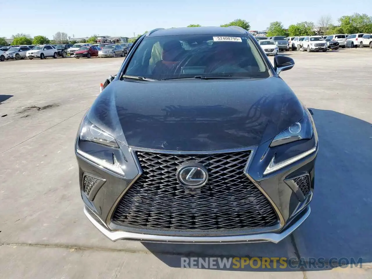 5 fotografías del automóvil dañado JTJSARBZ1M2191862 LEXUS NX 2021