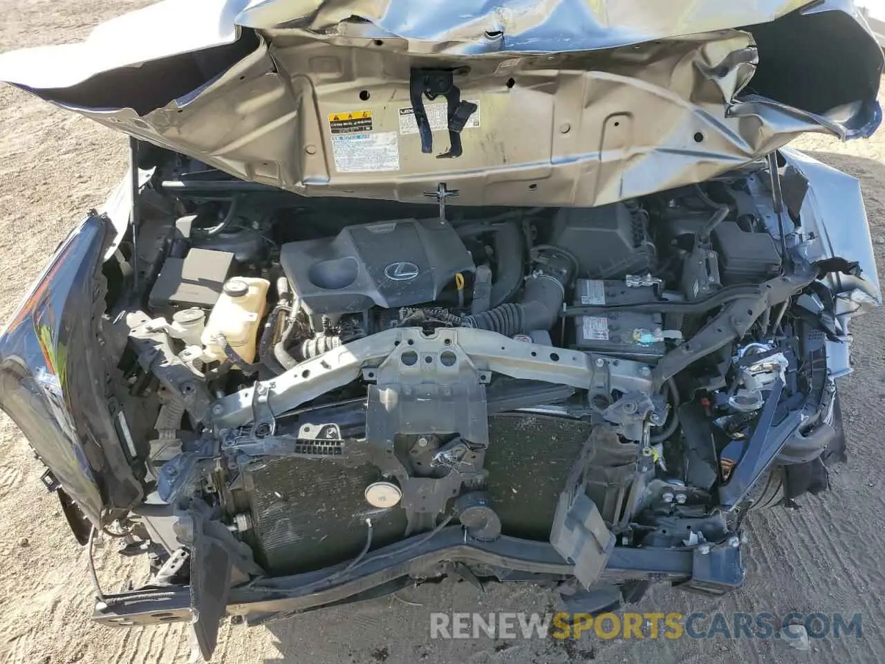 12 fotografías del automóvil dañado JTJSARBZ1M2193305 LEXUS NX 2021