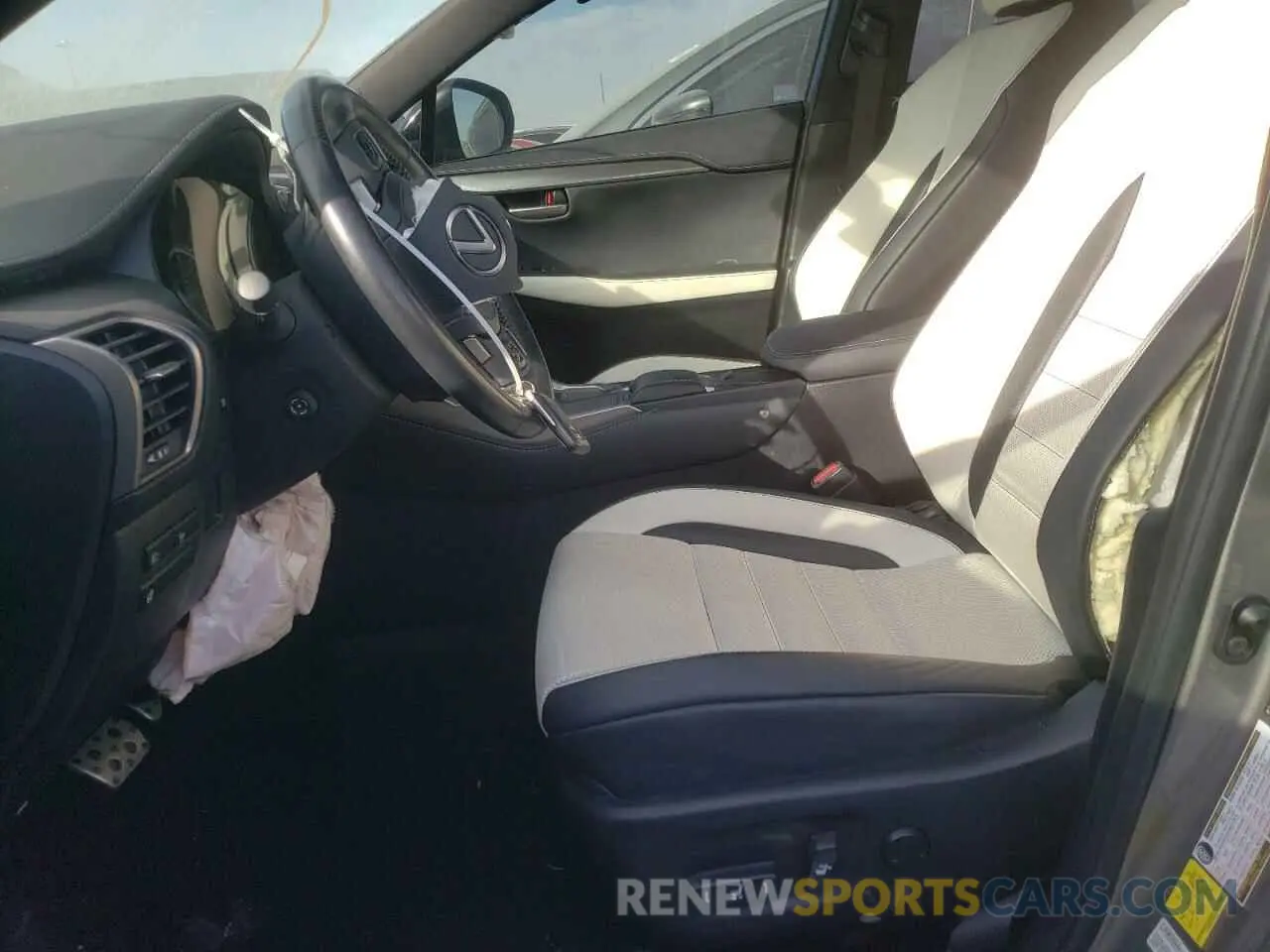 7 fotografías del automóvil dañado JTJSARBZ1M2193305 LEXUS NX 2021