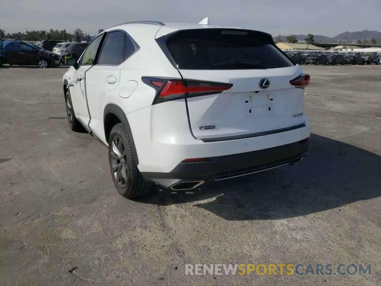 3 fotografías del automóvil dañado JTJSARBZ2M2202402 LEXUS NX 2021