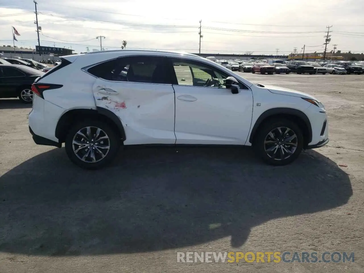 9 fotografías del automóvil dañado JTJSARBZ2M2202402 LEXUS NX 2021