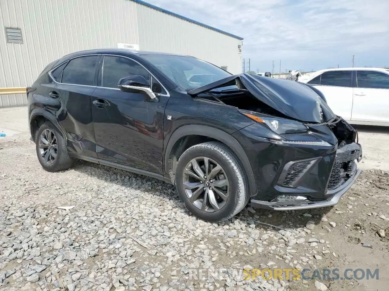 4 fotografías del automóvil dañado JTJSARBZ3M2202263 LEXUS NX 2021