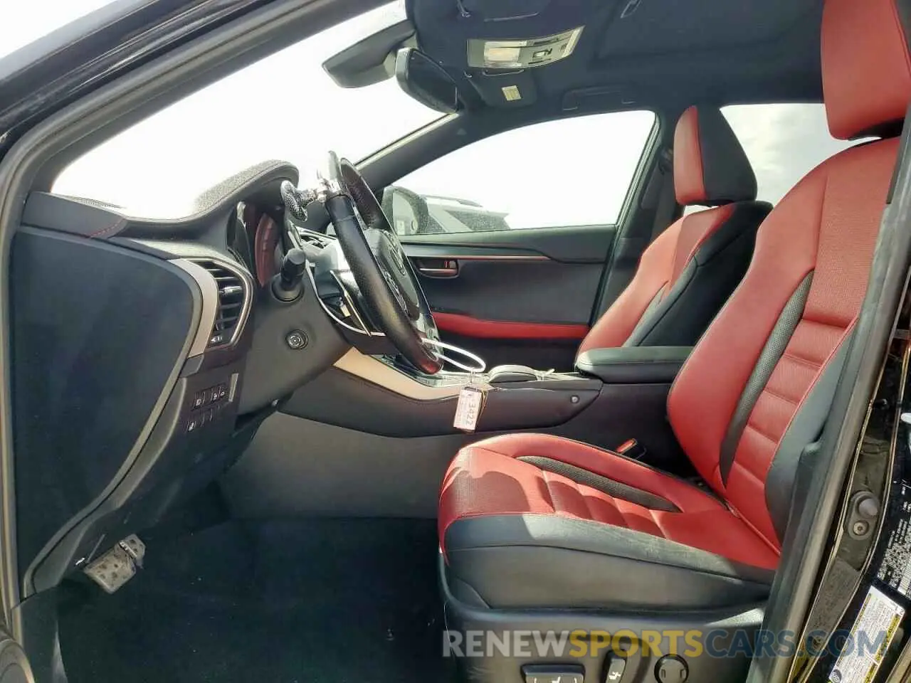 7 fotografías del automóvil dañado JTJSARBZ3M2202263 LEXUS NX 2021