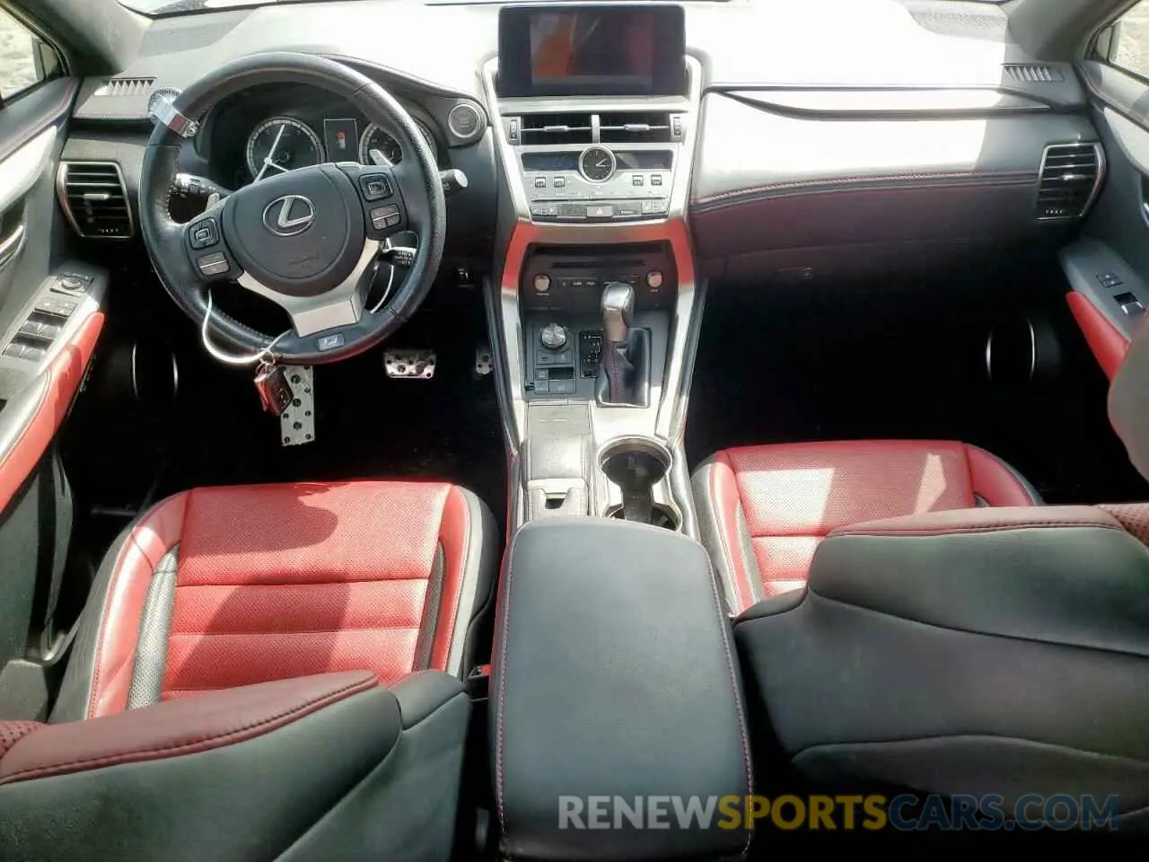 8 fotografías del automóvil dañado JTJSARBZ3M2202263 LEXUS NX 2021