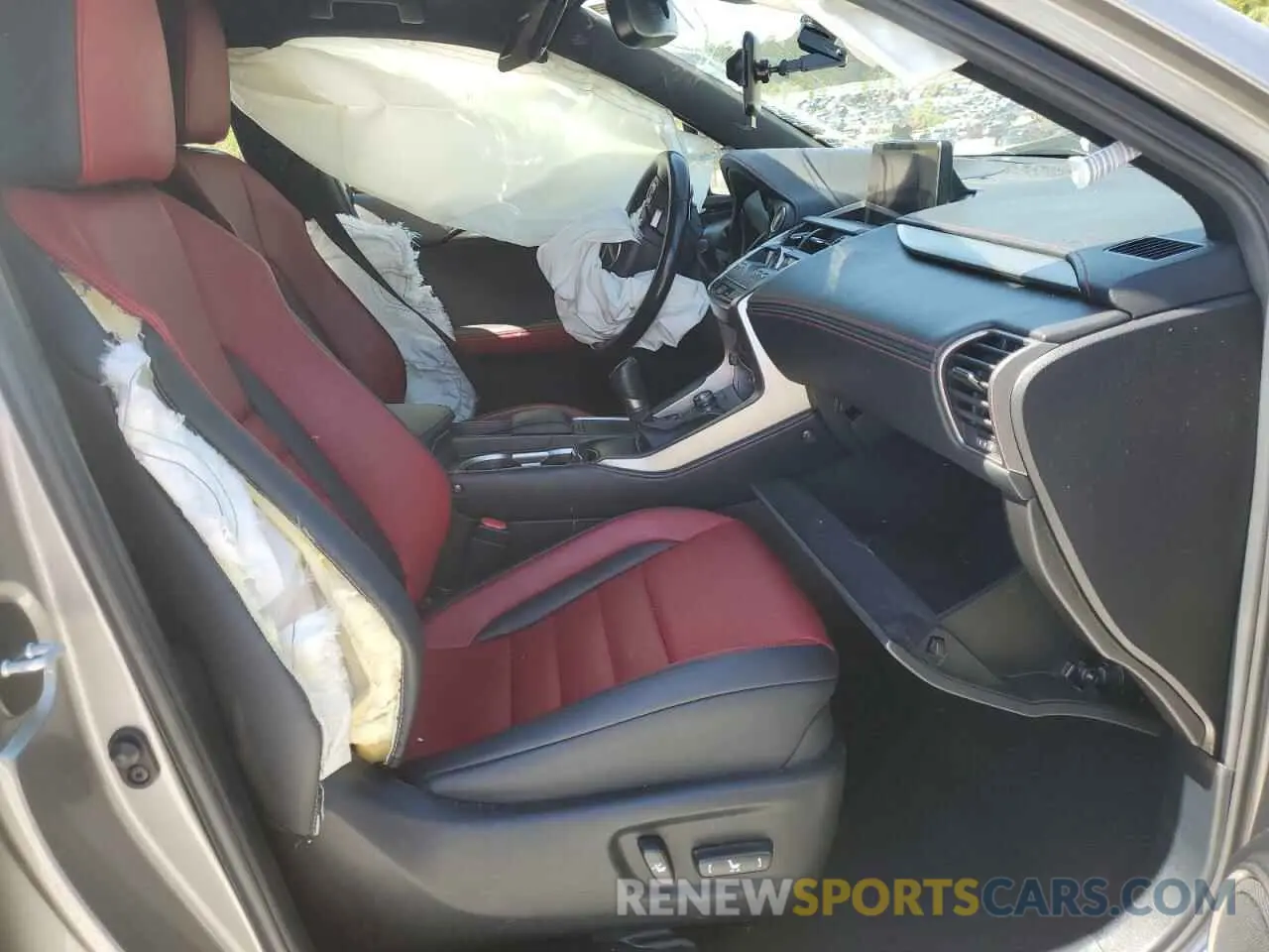 7 fotografías del automóvil dañado JTJSARBZ5M2197860 LEXUS NX 2021