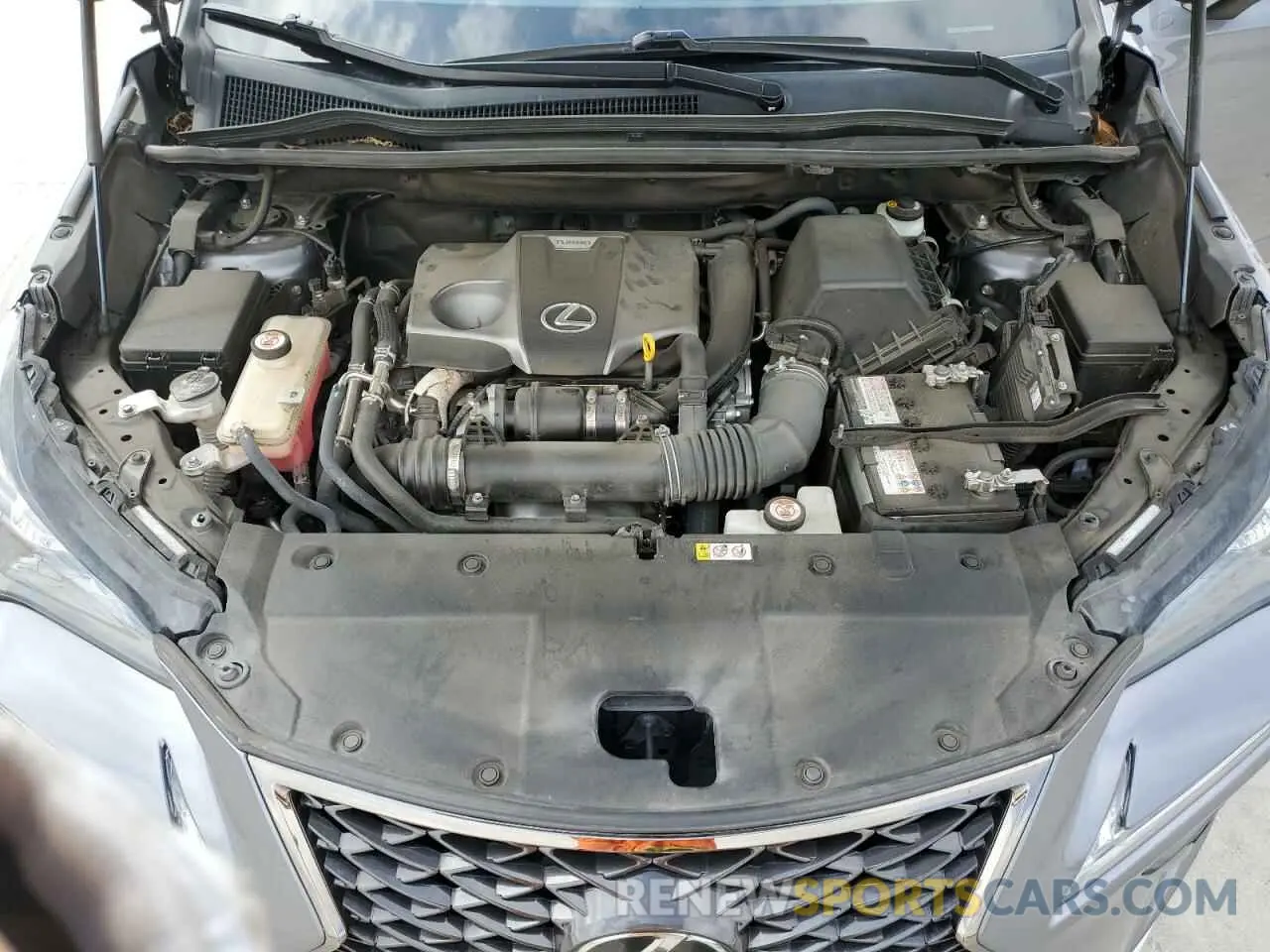 12 fotografías del automóvil dañado JTJSARBZ7M2194877 LEXUS NX 2021