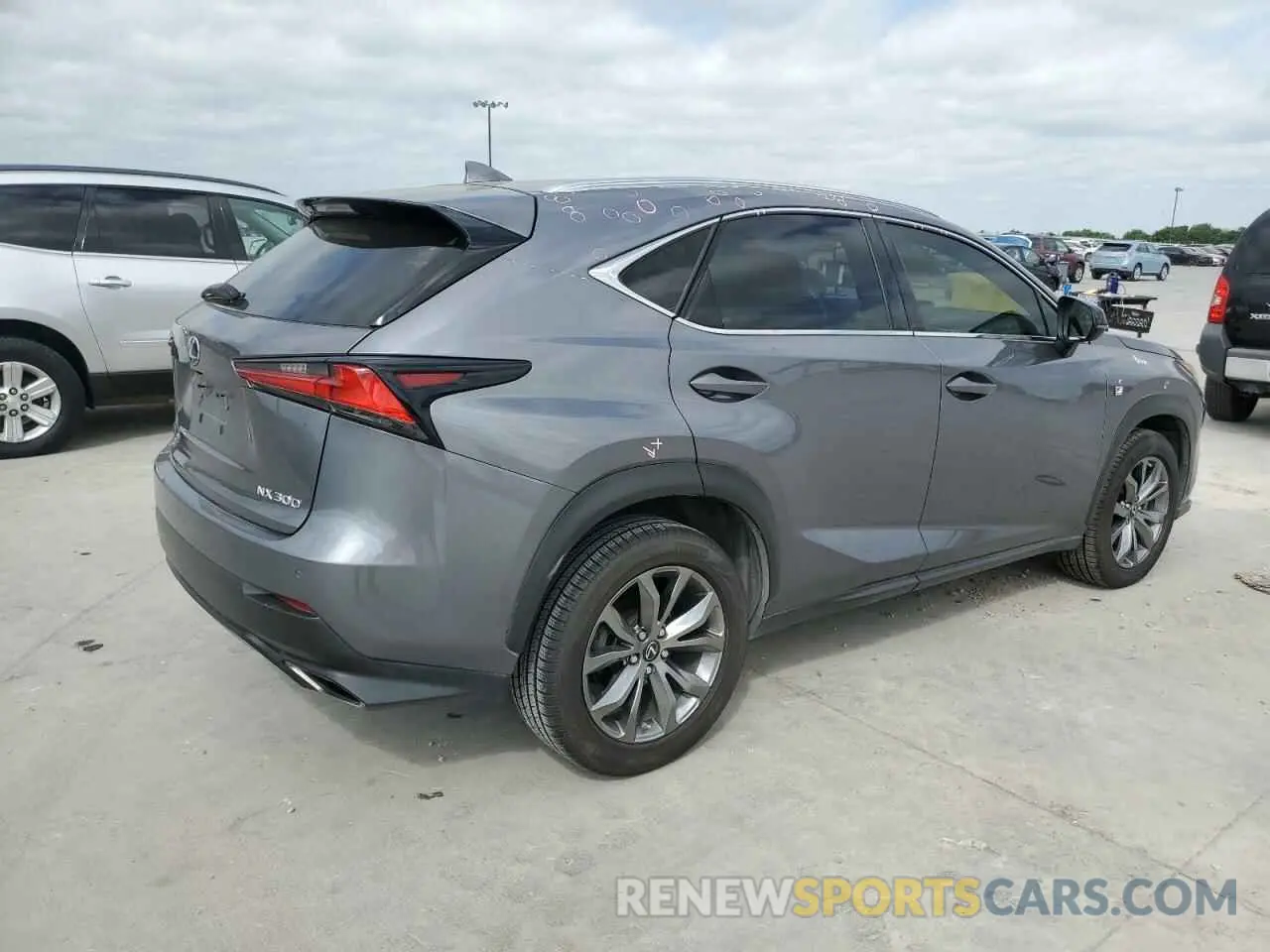 3 fotografías del automóvil dañado JTJSARBZ7M2194877 LEXUS NX 2021