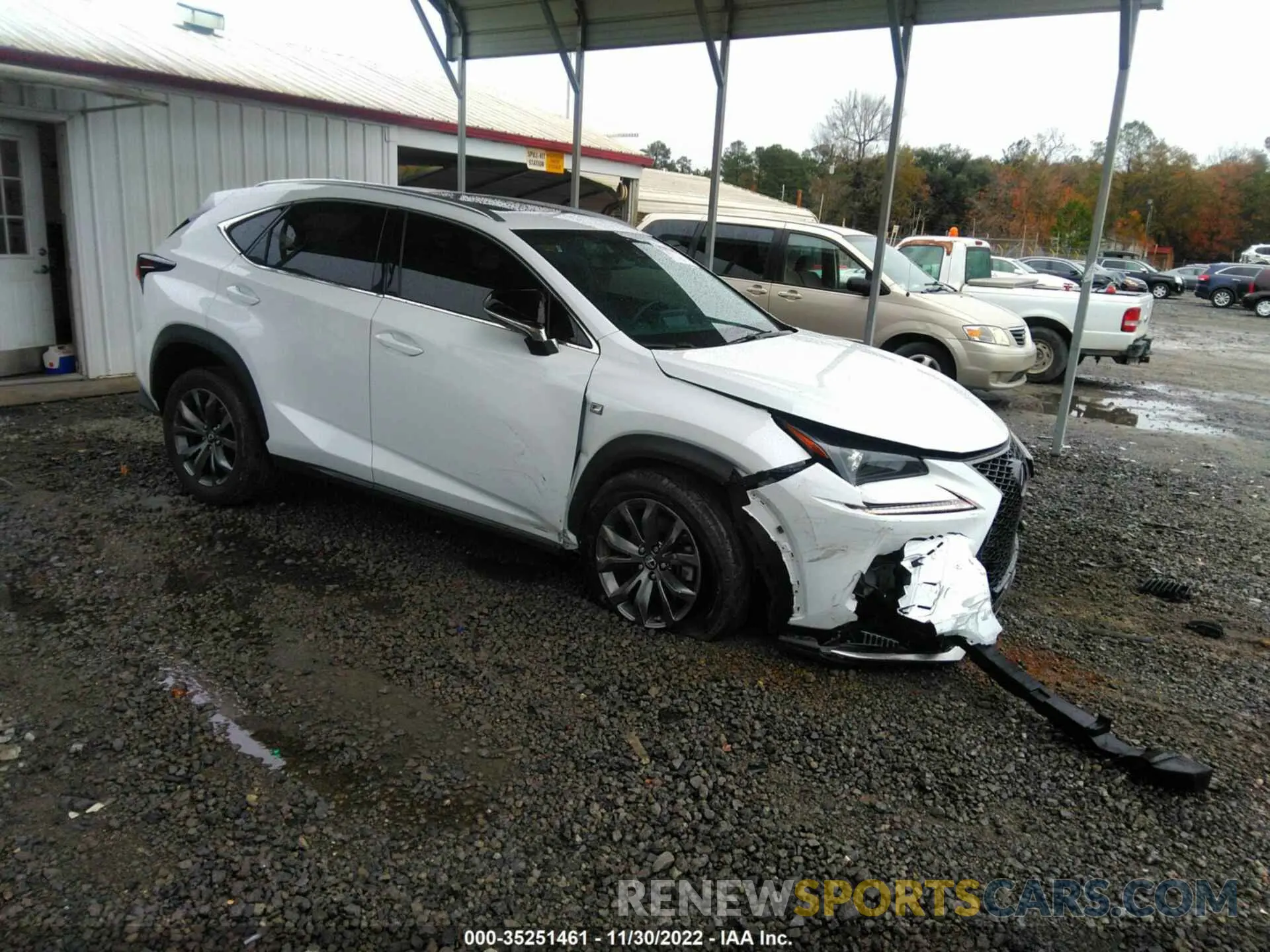1 fotografías del automóvil dañado JTJSARBZ7M5025036 LEXUS NX 2021