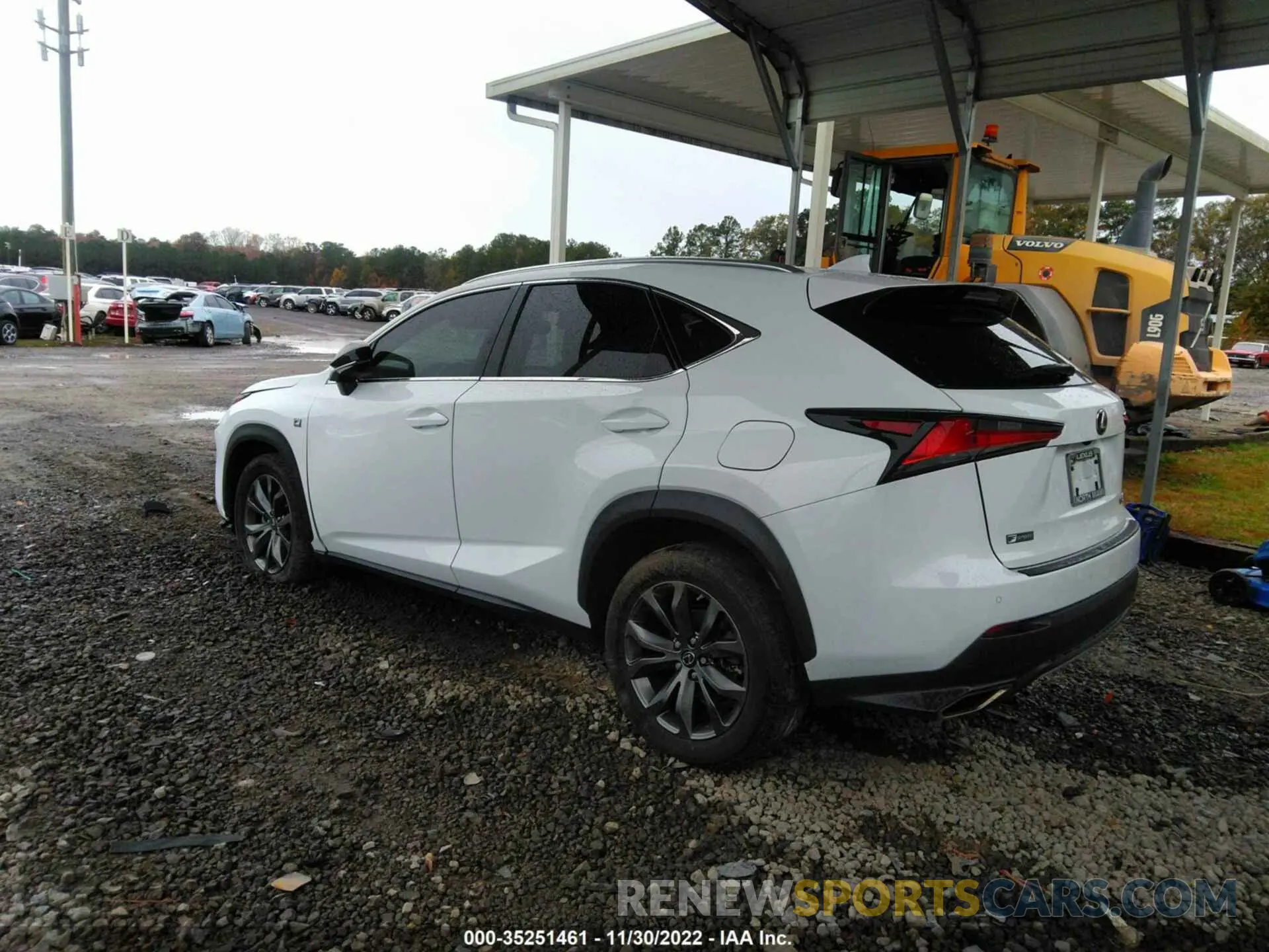 3 fotografías del automóvil dañado JTJSARBZ7M5025036 LEXUS NX 2021