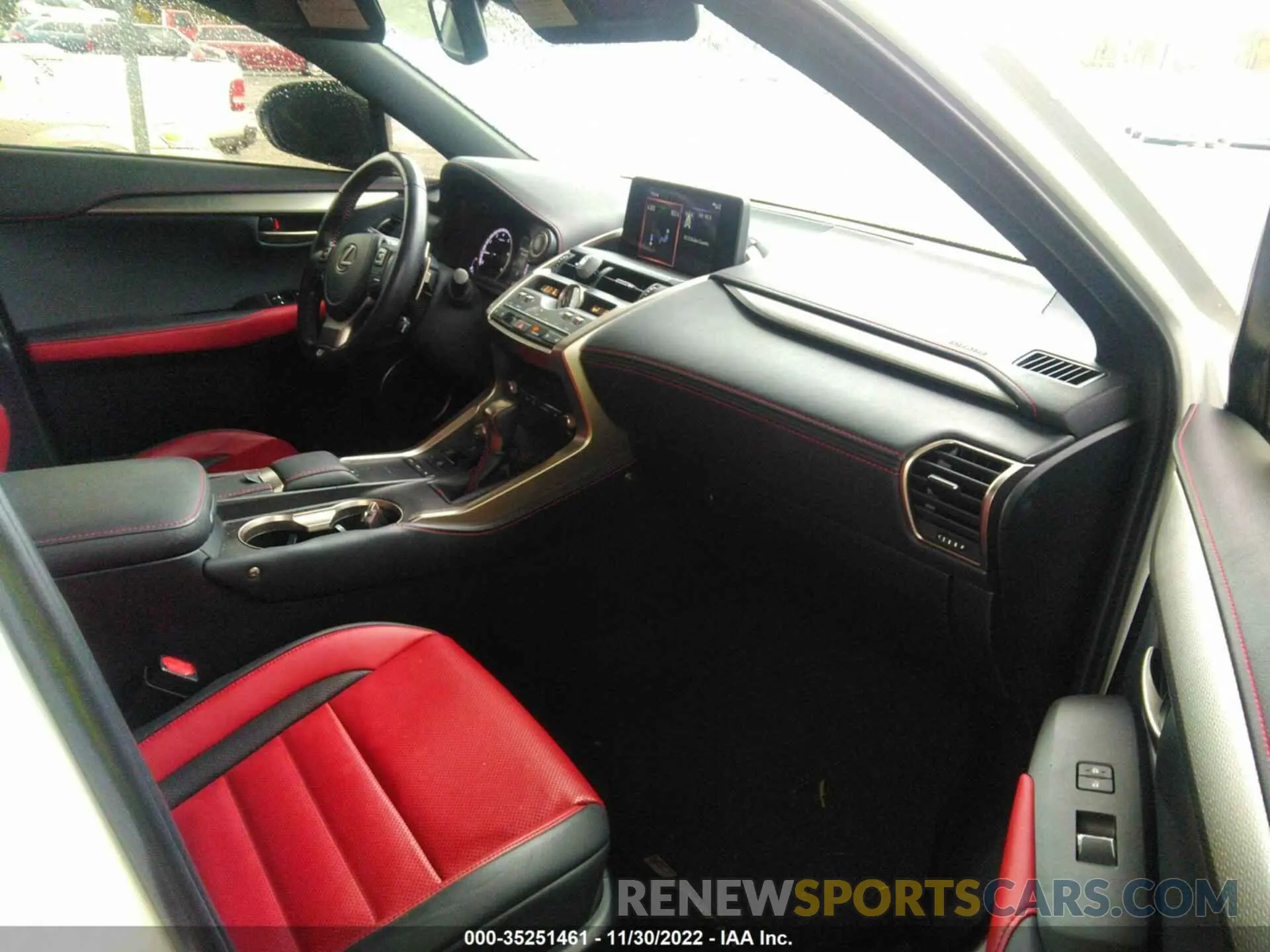 5 fotografías del automóvil dañado JTJSARBZ7M5025036 LEXUS NX 2021