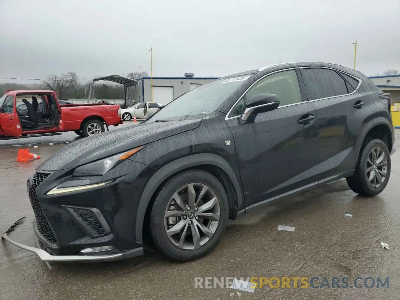 1 fotografías del automóvil dañado JTJSARBZXM2200591 LEXUS NX 2021