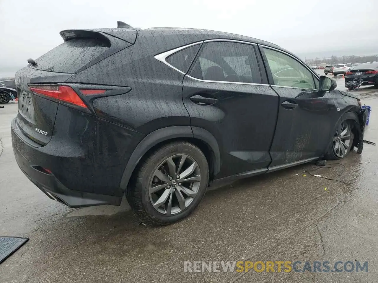 3 fotografías del automóvil dañado JTJSARBZXM2200591 LEXUS NX 2021