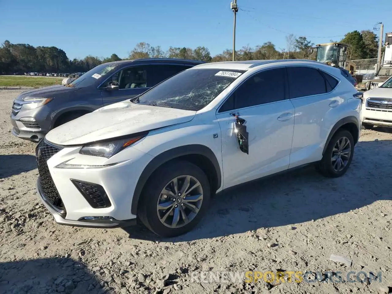 1 fotografías del automóvil dañado JTJSARBZXM5024138 LEXUS NX 2021