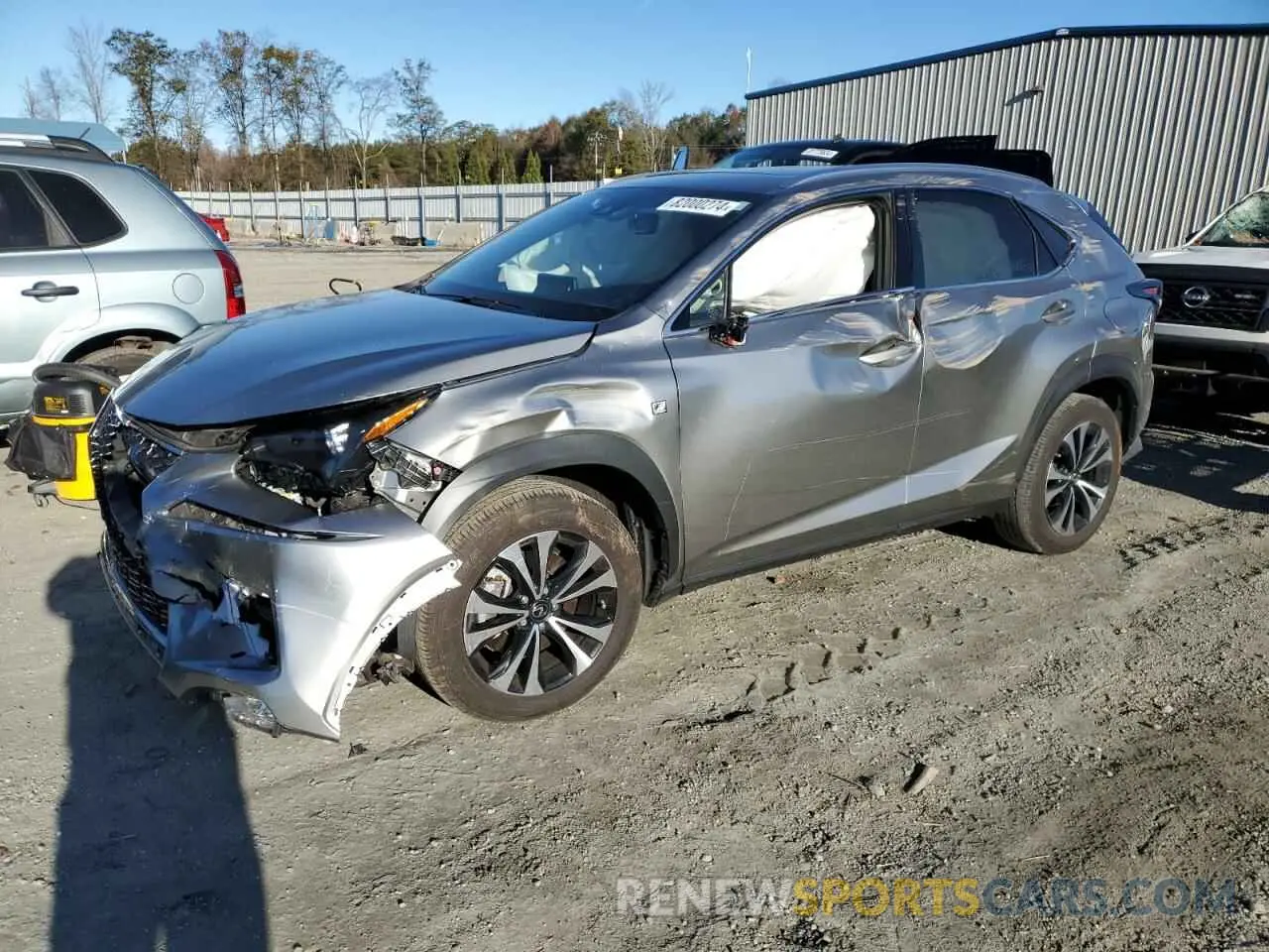 1 fotografías del automóvil dañado JTJSARDZ0M2258190 LEXUS NX 2021