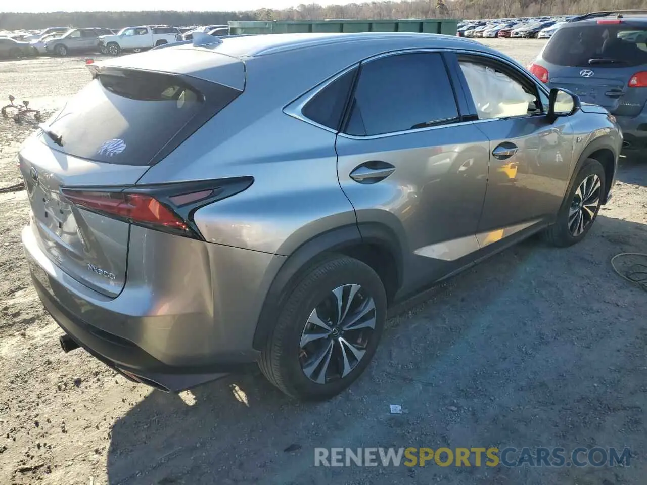 3 fotografías del automóvil dañado JTJSARDZ0M2258190 LEXUS NX 2021