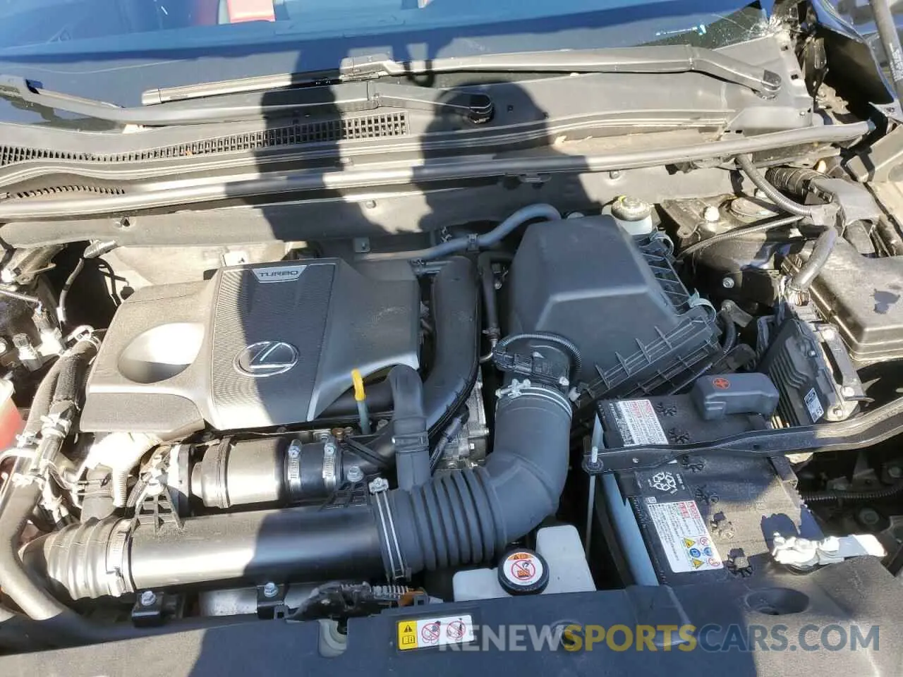 11 fotografías del automóvil dañado JTJSARDZ1M2255492 LEXUS NX 2021