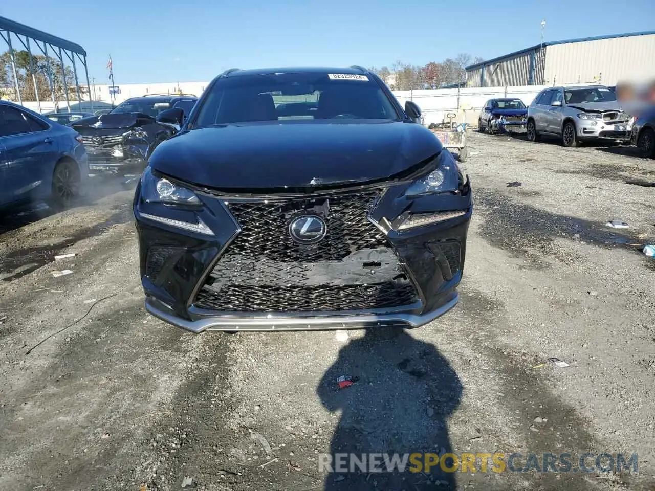 5 fotografías del automóvil dañado JTJSARDZ1M2255492 LEXUS NX 2021