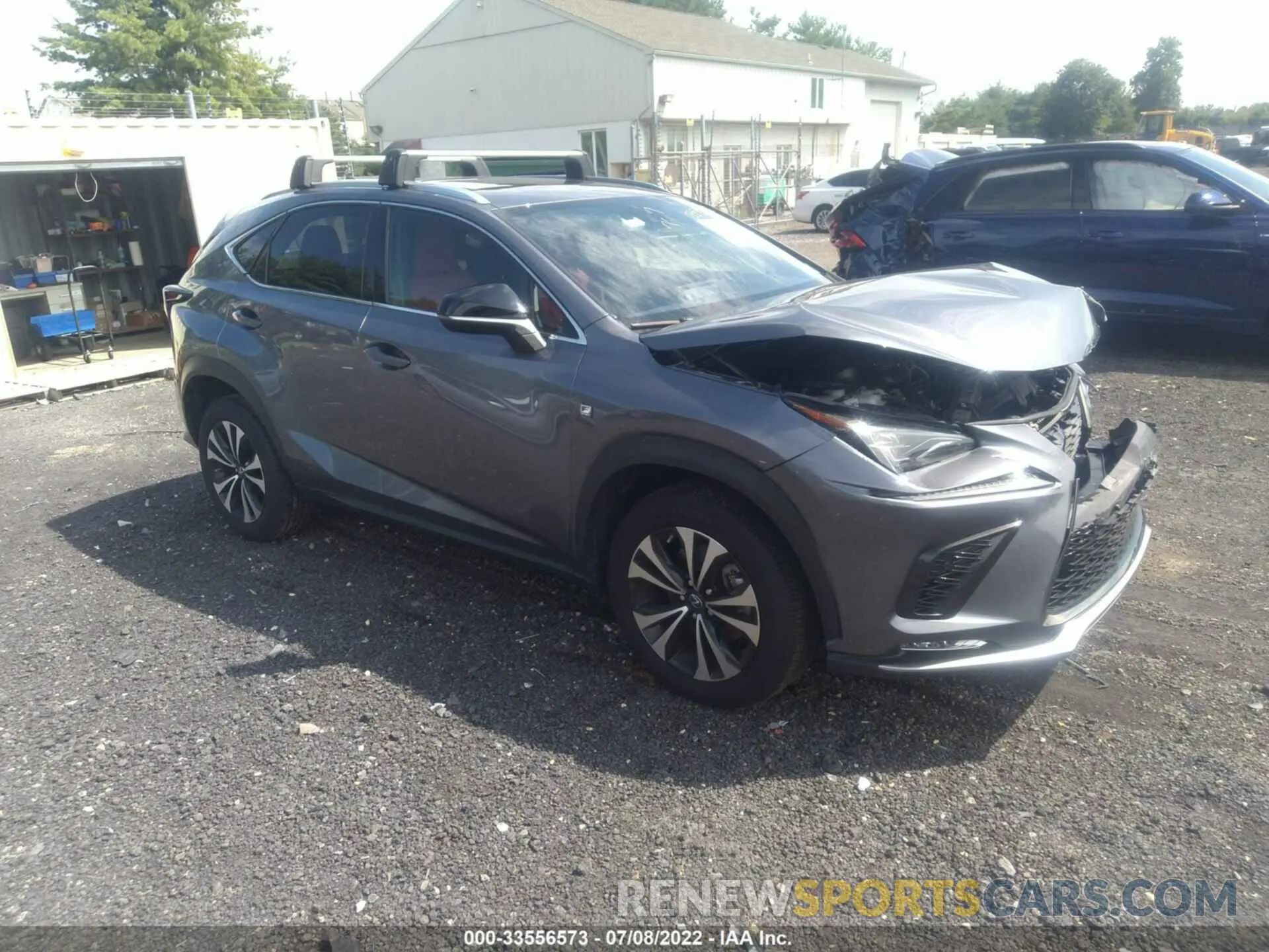 1 fotografías del automóvil dañado JTJSARDZ6M2256590 LEXUS NX 2021