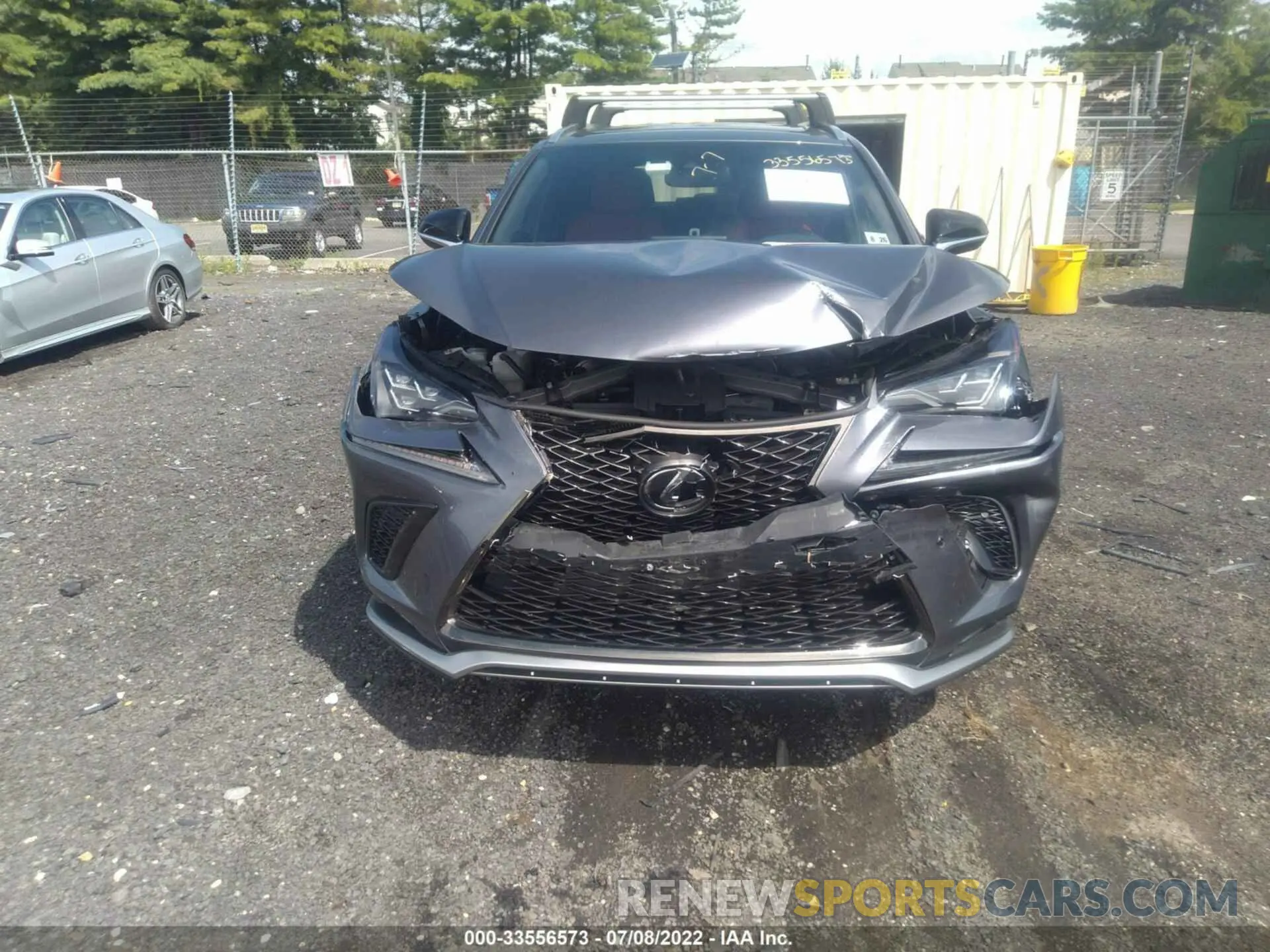 6 fotografías del automóvil dañado JTJSARDZ6M2256590 LEXUS NX 2021