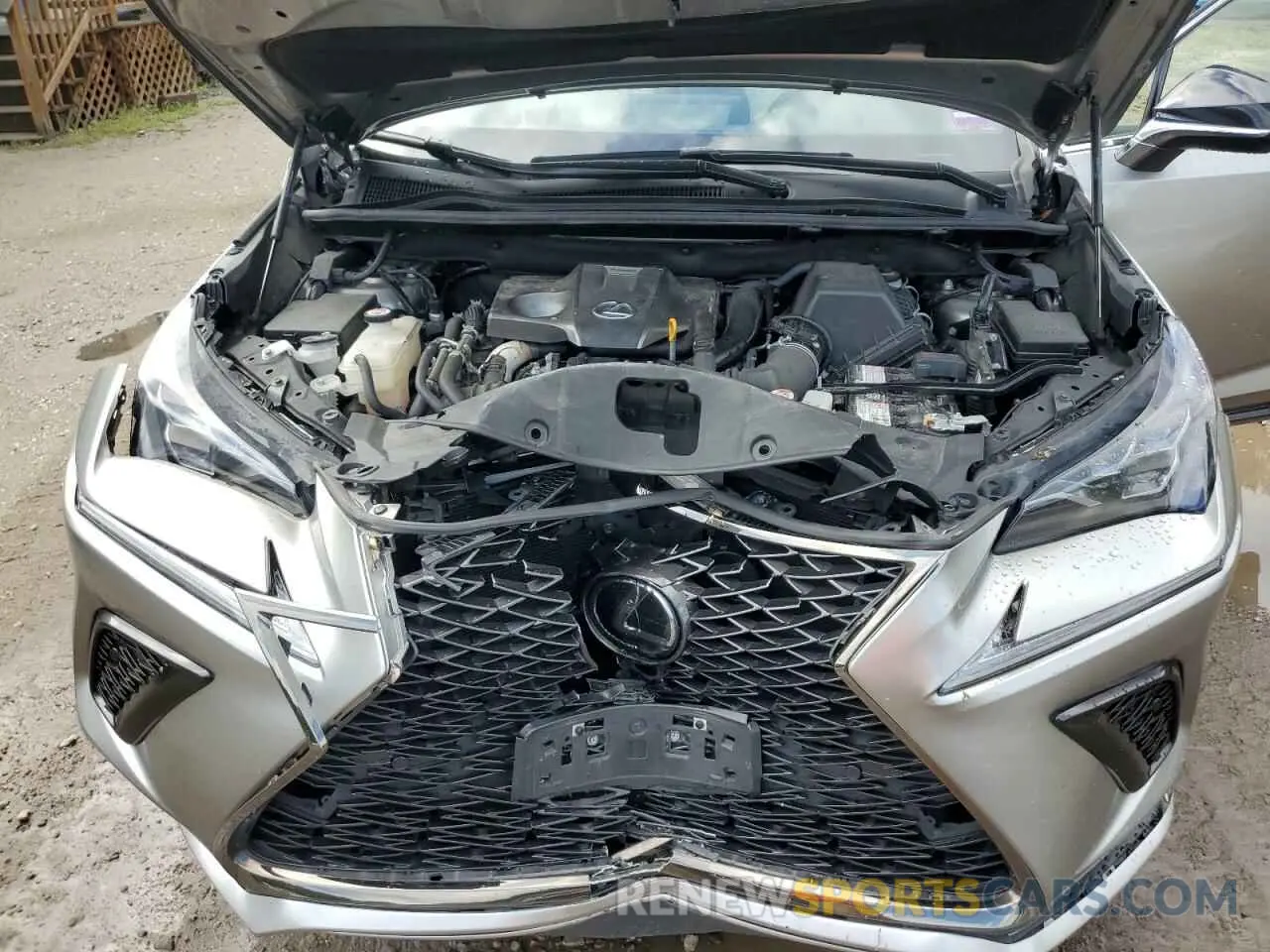 12 fotografías del automóvil dañado JTJSARDZ6M2256945 LEXUS NX 2021