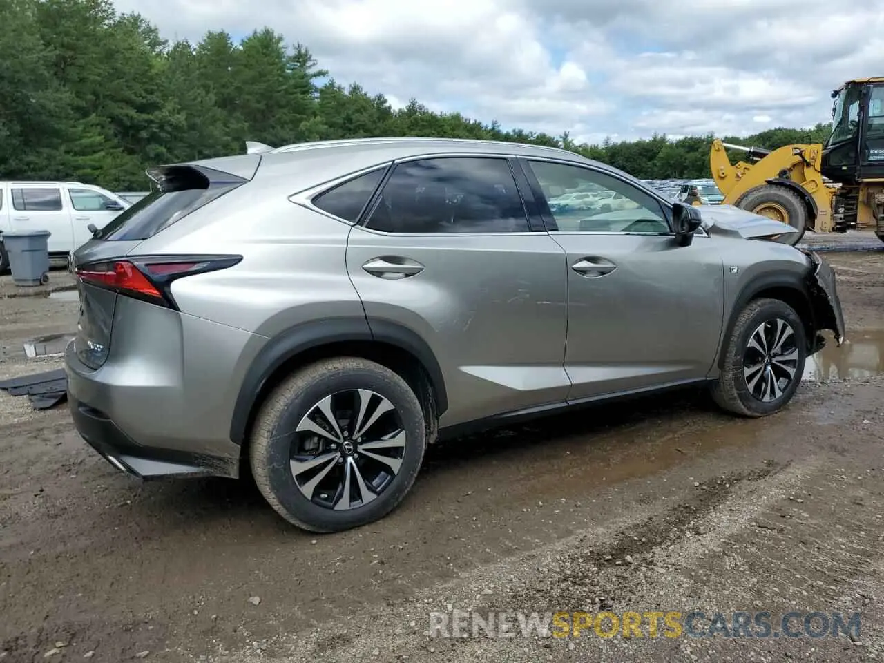 3 fotografías del automóvil dañado JTJSARDZ6M2256945 LEXUS NX 2021