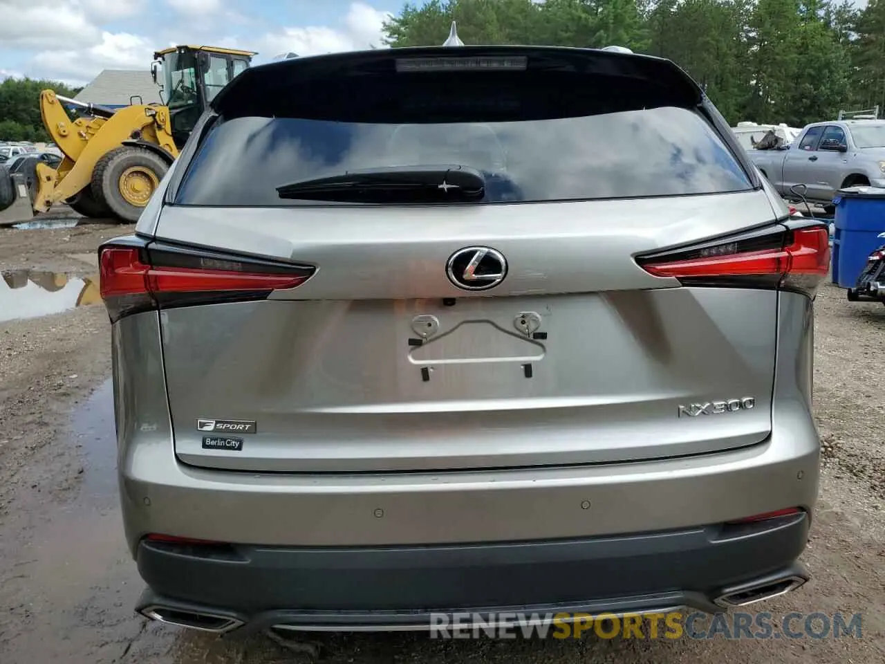 6 fotografías del automóvil dañado JTJSARDZ6M2256945 LEXUS NX 2021