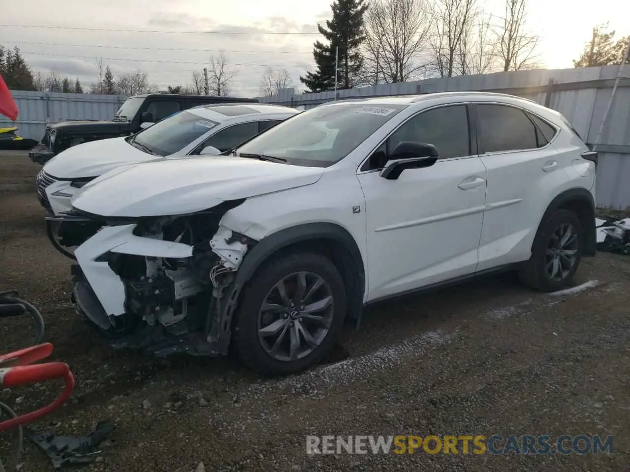 1 fotografías del automóvil dañado JTJSARDZ6M5023081 LEXUS NX 2021