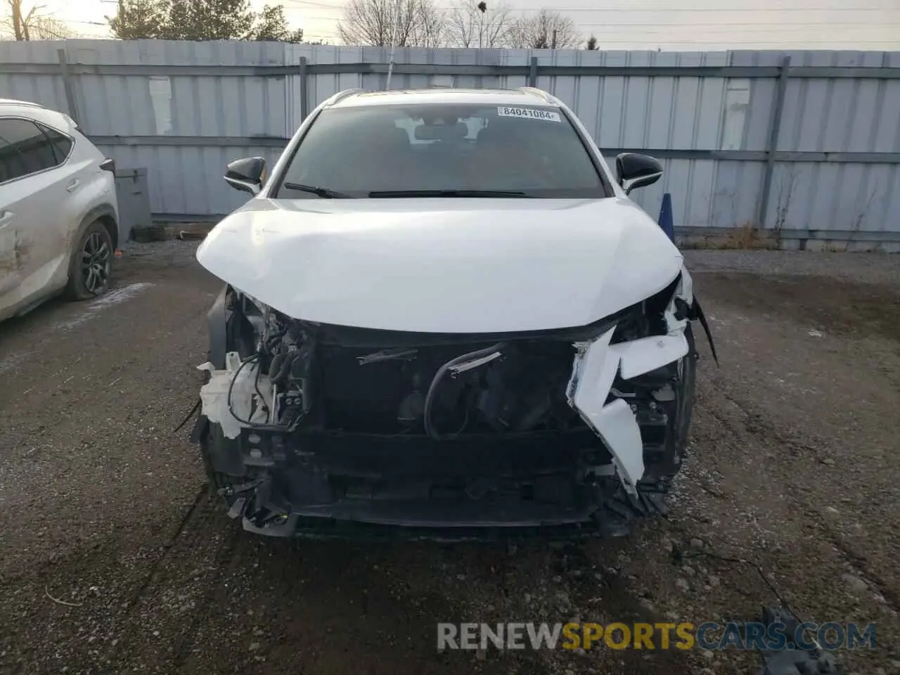 5 fotografías del automóvil dañado JTJSARDZ6M5023081 LEXUS NX 2021
