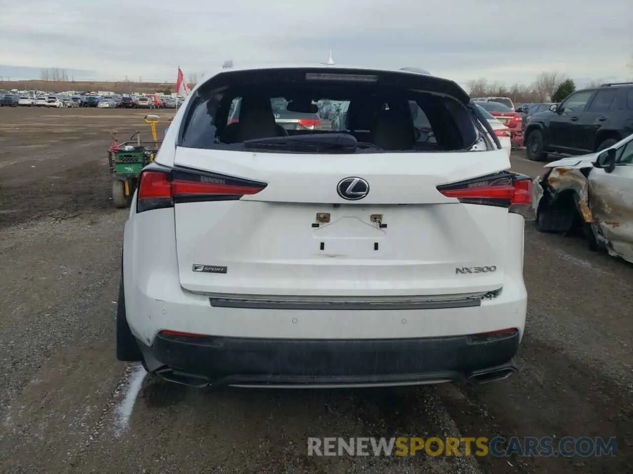 6 fotografías del automóvil dañado JTJSARDZ6M5023081 LEXUS NX 2021