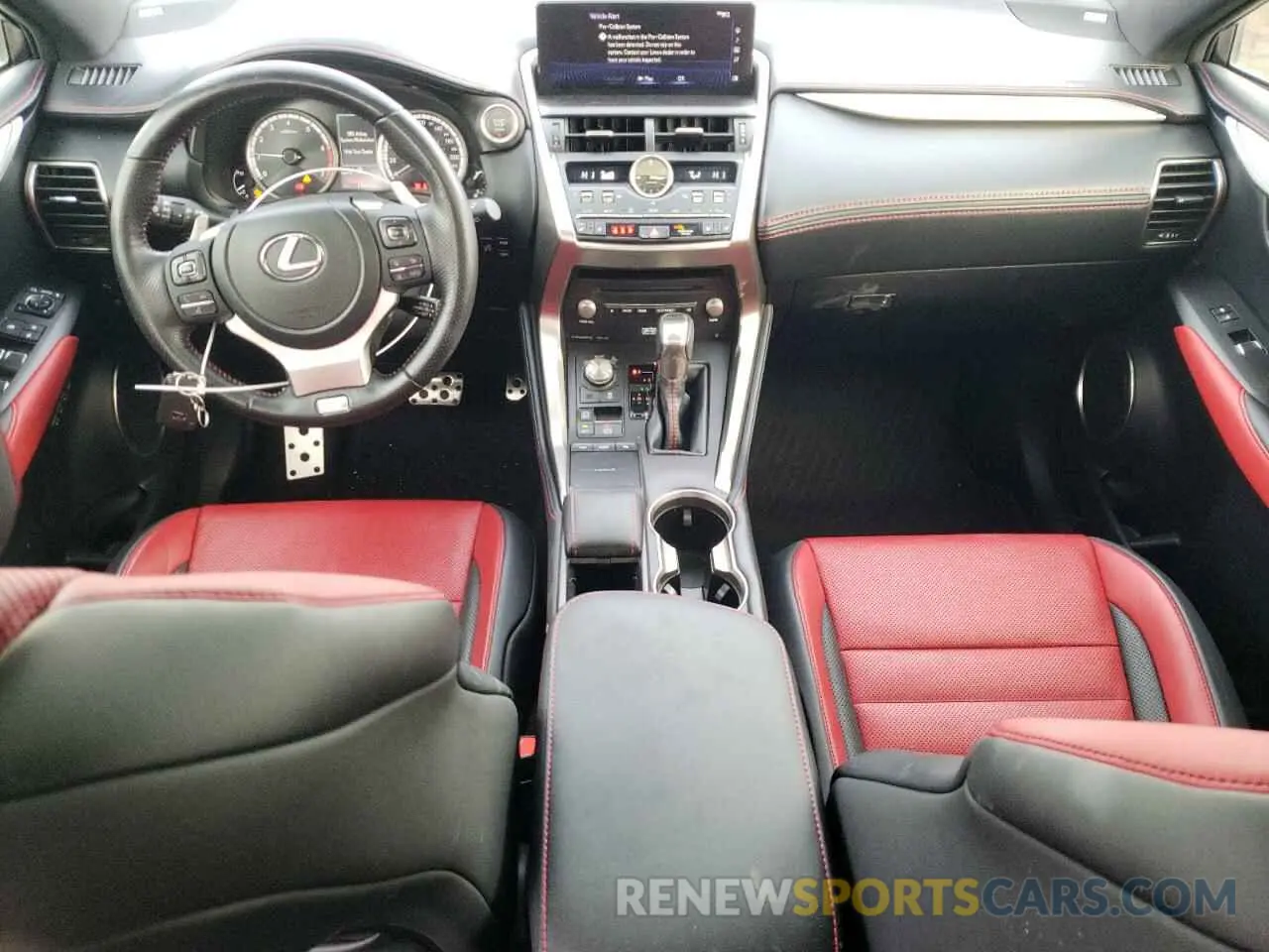 8 fotografías del automóvil dañado JTJSARDZ6M5023081 LEXUS NX 2021