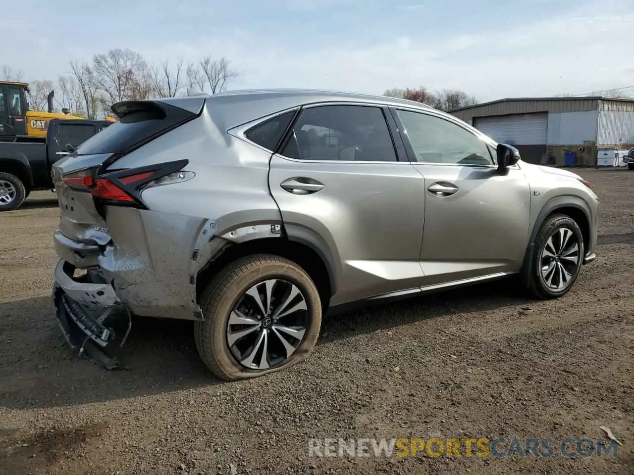 3 fotografías del automóvil dañado JTJSARDZXM2241235 LEXUS NX 2021