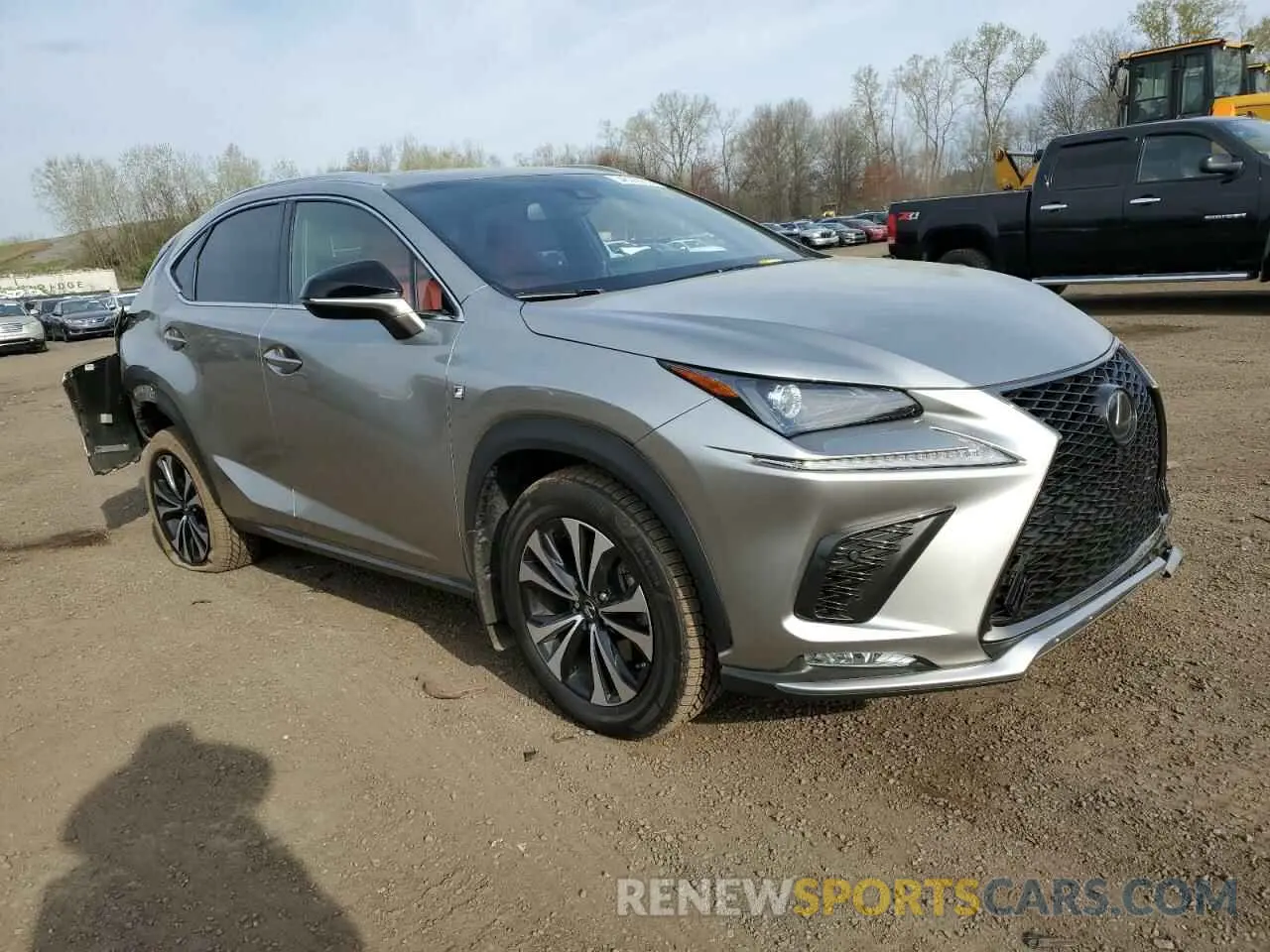 4 fotografías del automóvil dañado JTJSARDZXM2241235 LEXUS NX 2021