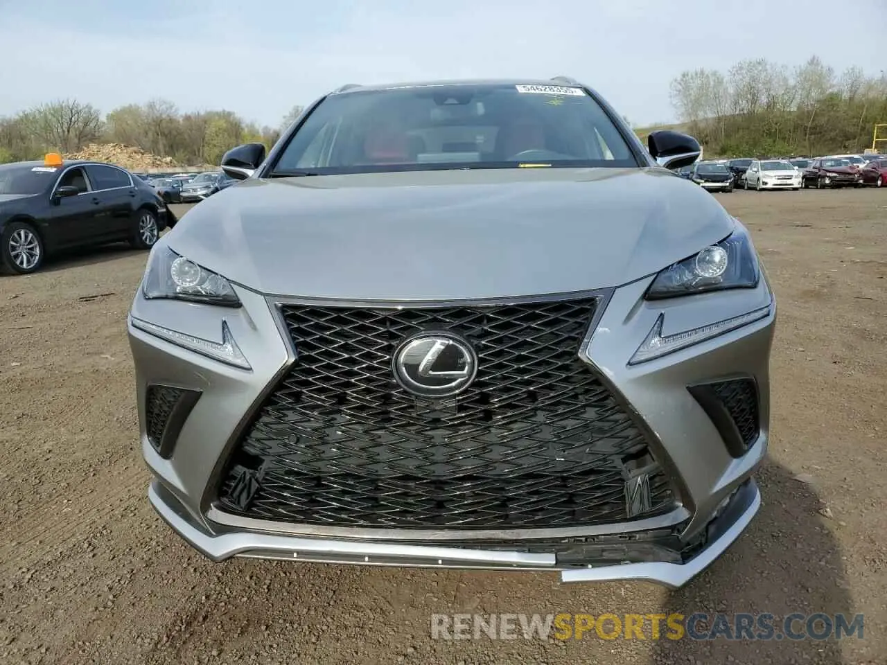 5 fotografías del automóvil dañado JTJSARDZXM2241235 LEXUS NX 2021